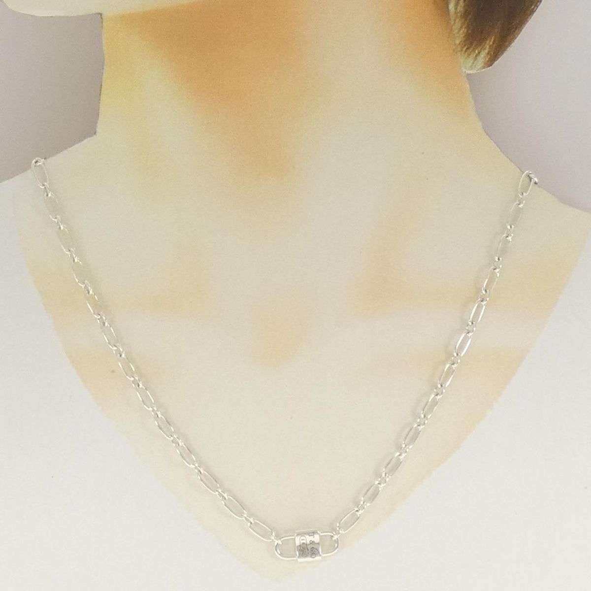 Tiffany & Co 1837 Small Double Lock Necklace — view 6