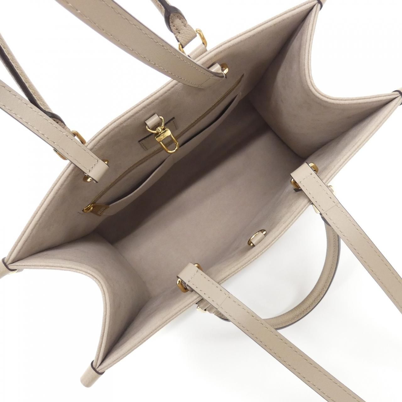 Louis Vuitton Bicolor Monogram Empreinte On The Go MM Bag — view 7