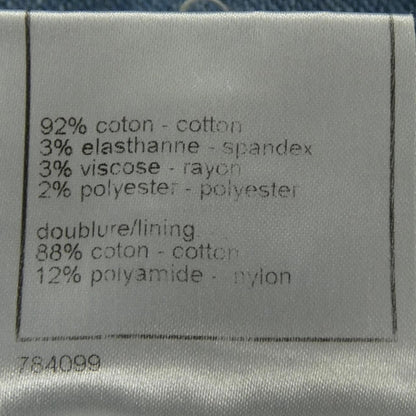 Chanel 08A Skirt Blue — view 3