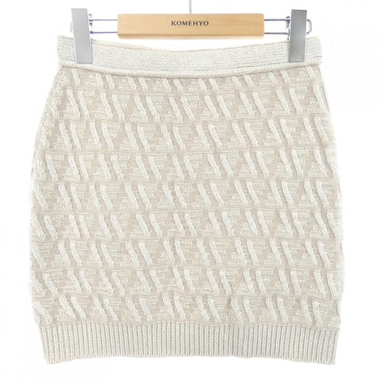 Fendi Atpl Skirt Beige