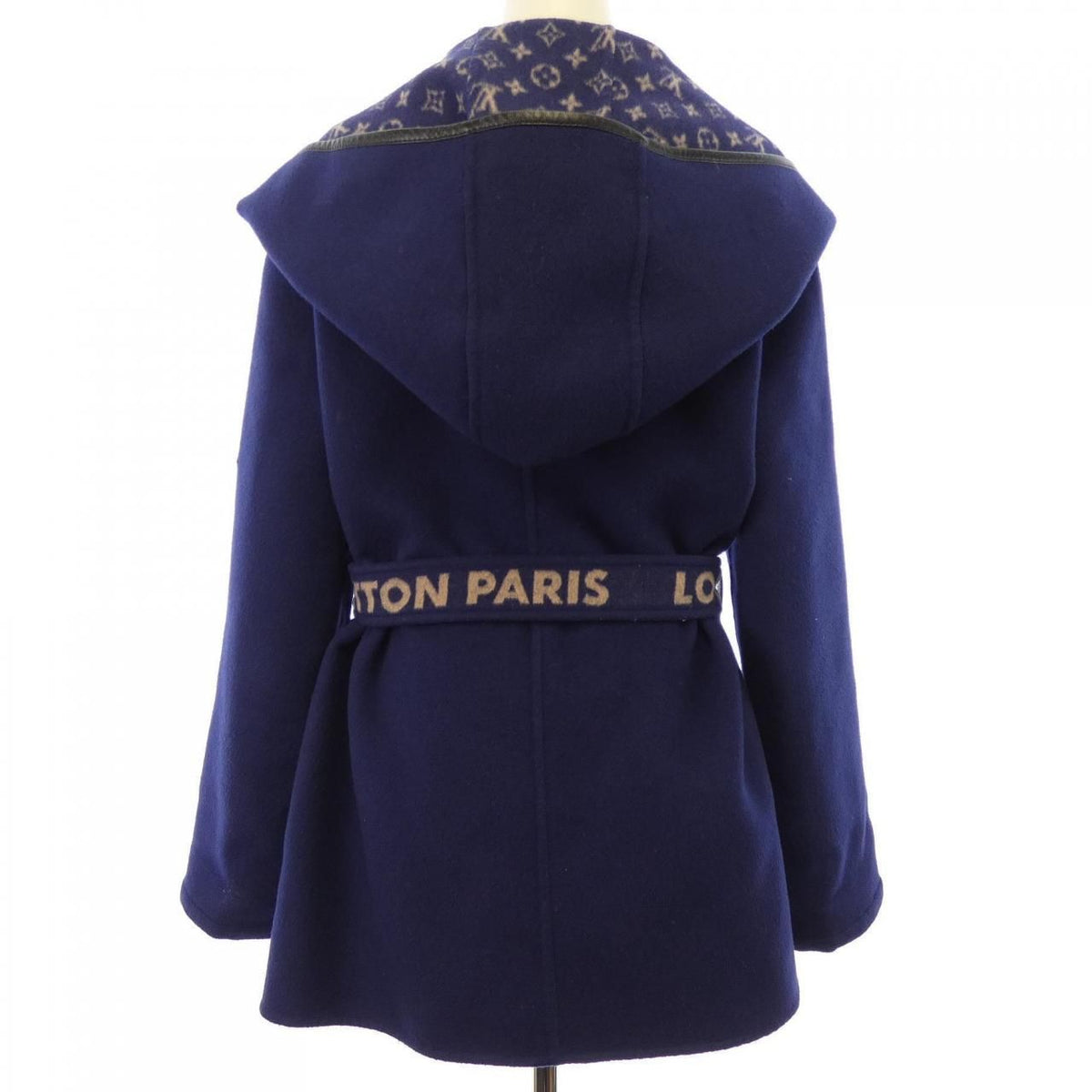 Louis Vuitton Signature Double Face Short Wrap Coat — view 2