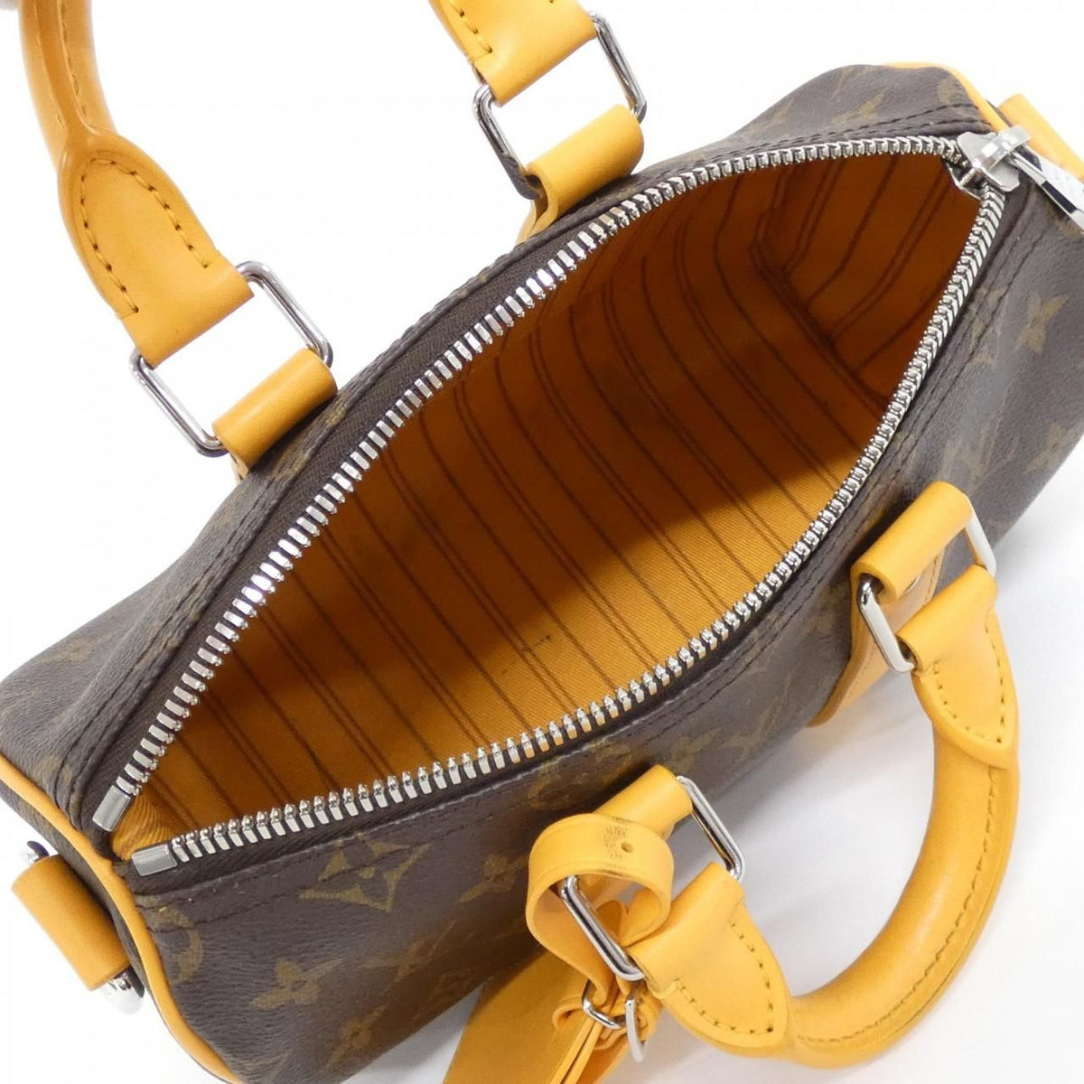 Louis Vuitton Monogram Macassar Keepall Bandouliere 25 Boston Bag — view 6