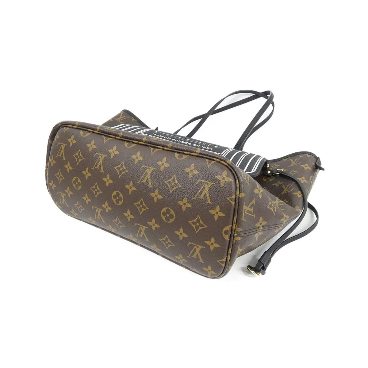 Louis Vuitton Monogram Neverfull Inside Out MM Bag — view 3