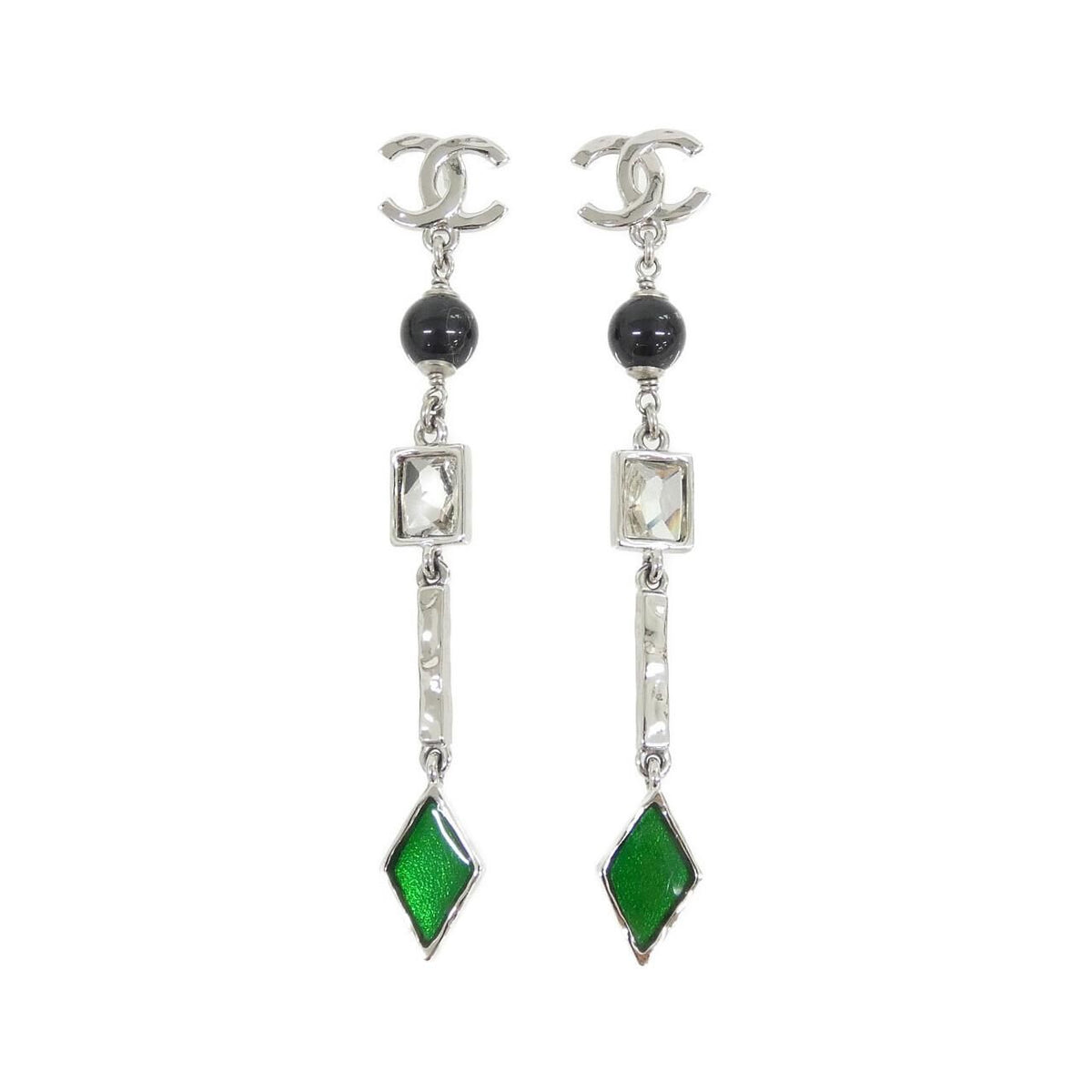 Chanel Earrings Silver
