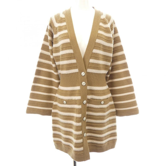 Chanel 15S Long Cardigan White