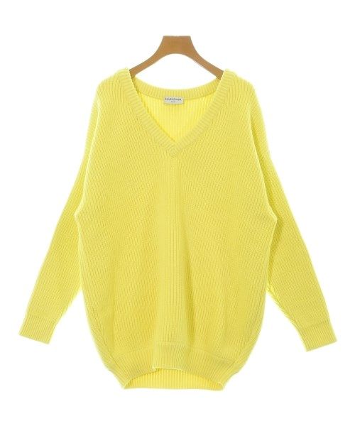 Balenciaga Knit Sweater Yellow