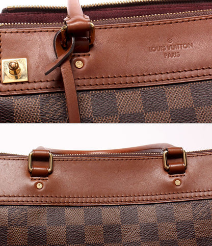 Louis Vuitton 2-Way Handle Tote Shoulder Bag Greenwich Damier Ebene — view 7