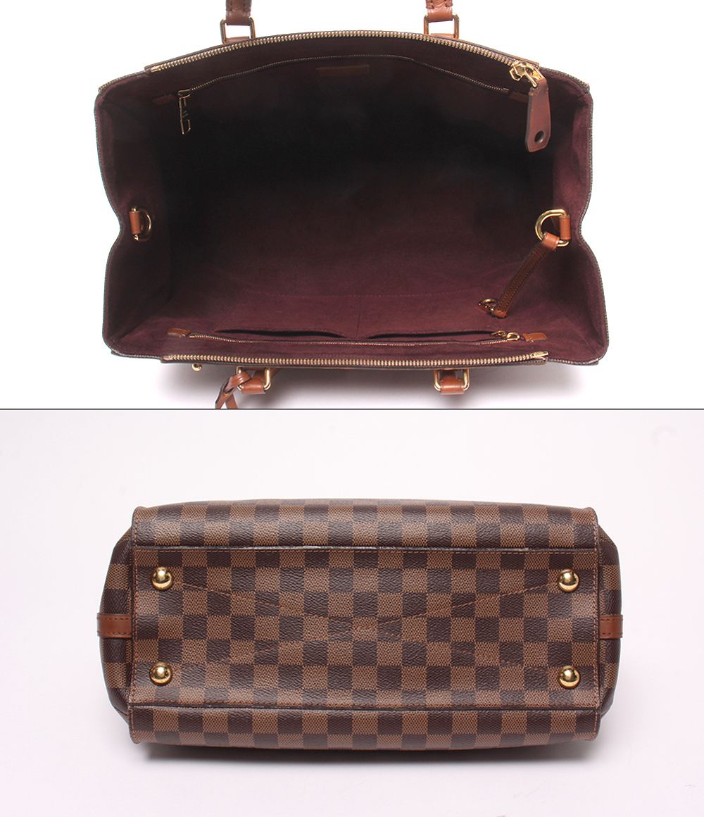 Louis Vuitton 2-Way Handle Tote Shoulder Bag Greenwich Damier Ebene — view 3