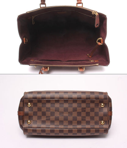 Louis Vuitton 2-Way Handle Tote Shoulder Bag Greenwich Damier Ebene — view 3