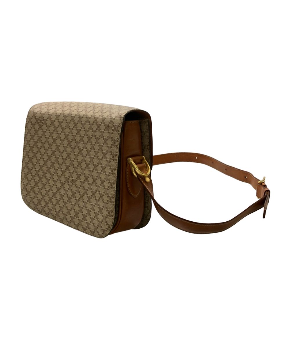 Celine Shoulder Bag Crossbody Horse Carriage Macadam 08 — view 3