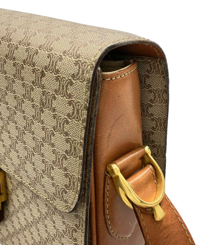 Celine Shoulder Bag Crossbody Horse Carriage Macadam 08 — view 8