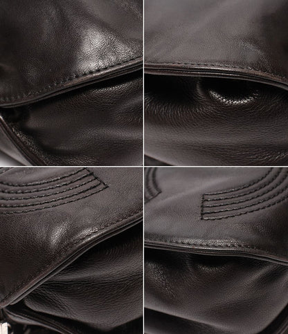 Chanel Backpack Lambskin Silver CC Logo — view 5