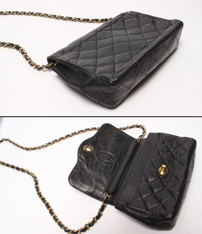 Chanel Chain Shoulder Bag Lambskin Quilted — view 8