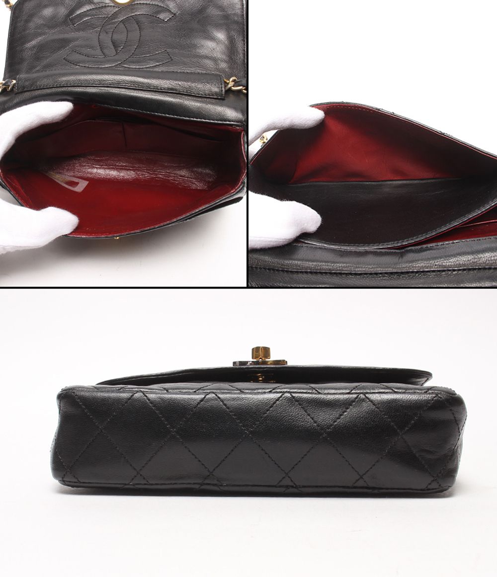 Chanel Chain Shoulder Bag Lambskin Quilted — view 3