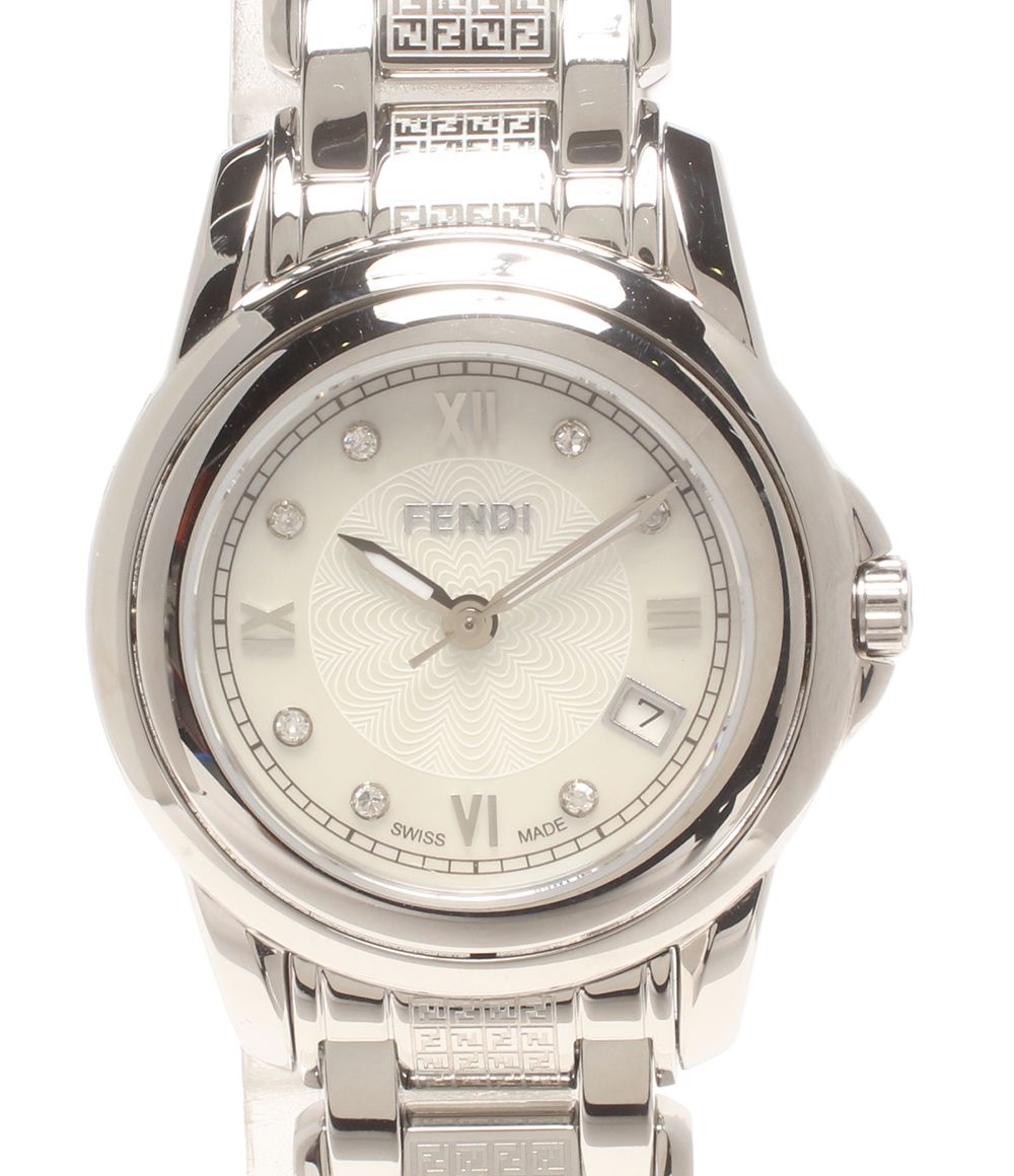 Fendi Watch Quartz Silver