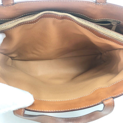 Celine Macadam Tote Bag Caramel Color Brown GH — view 8