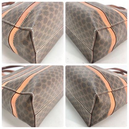 Celine Macadam Tote Bag Caramel Color Brown GH — view 6
