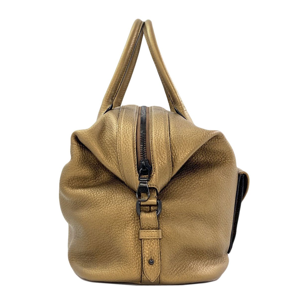 Loewe May 2-Way Handle Calfskin Handbag — view 3