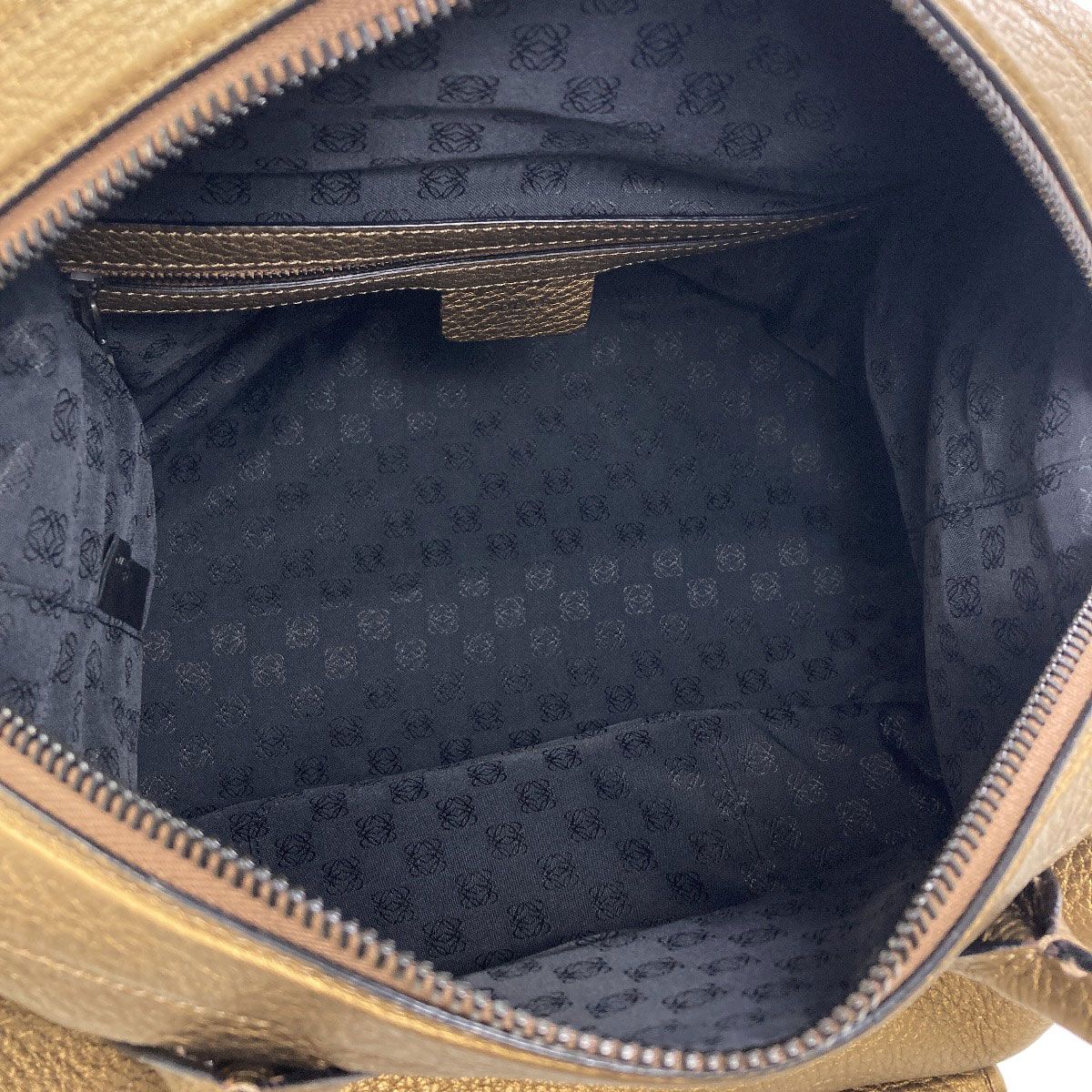 Loewe May 2-Way Handle Calfskin Handbag — view 5