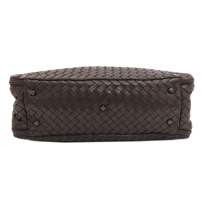 Bottega Veneta Intrecciato Handle Leather Handbag — view 4
