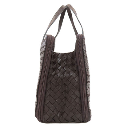 Bottega Veneta Intrecciato Handle Leather Handbag — view 3