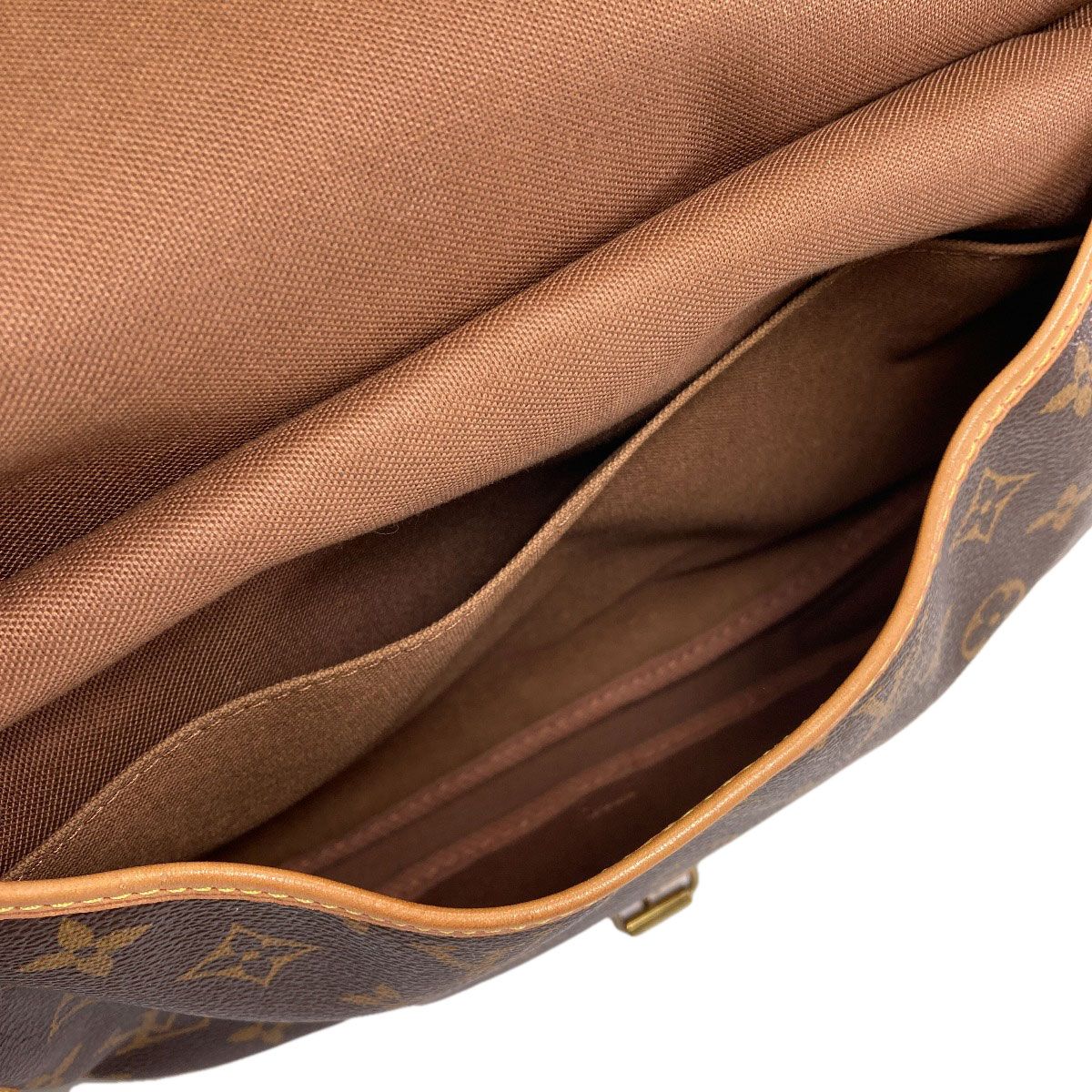 Louis Vuitton Saumur MM Shoulder Bag Monogram Canvas — view 6