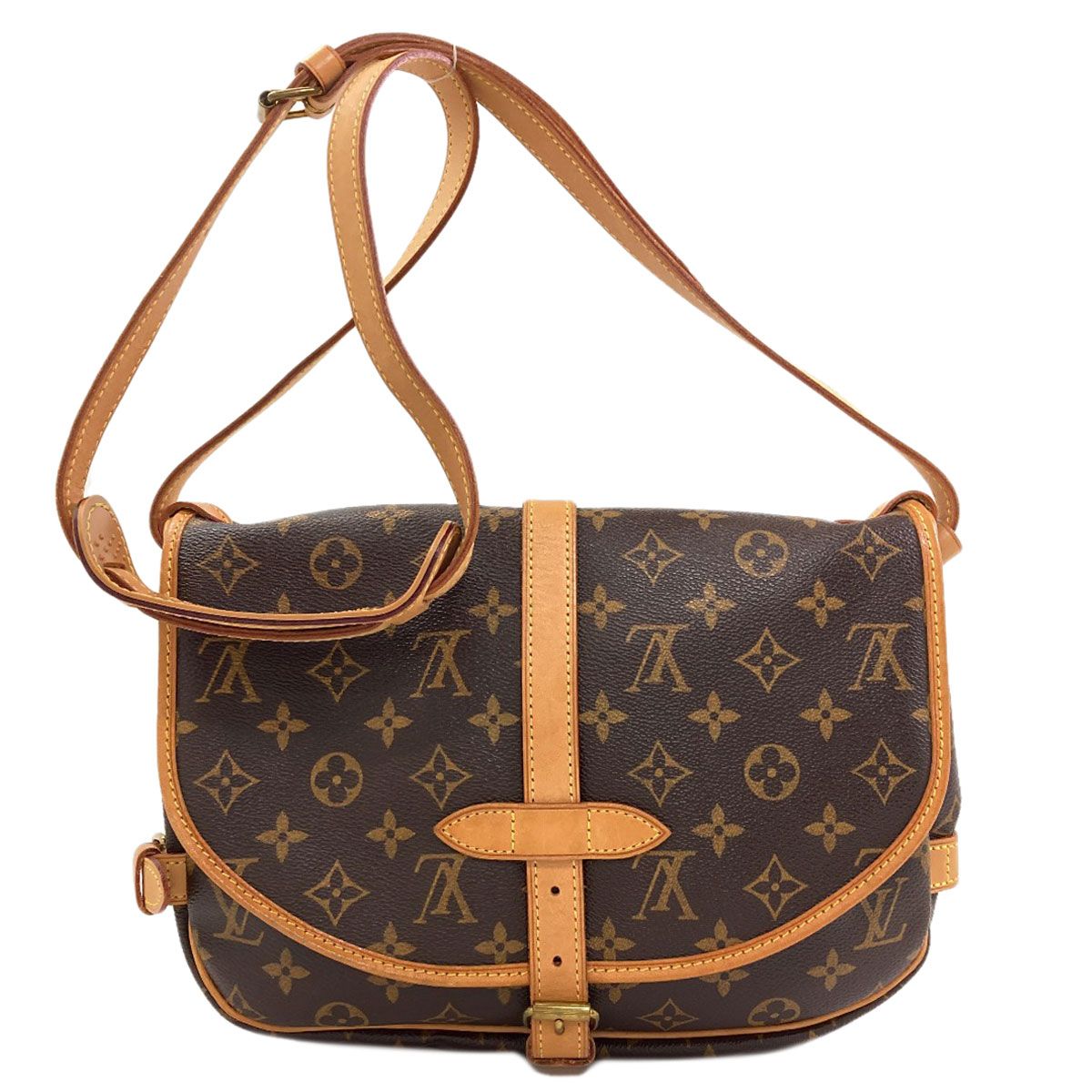 Louis Vuitton Saumur MM Shoulder Bag Monogram Canvas — view 2