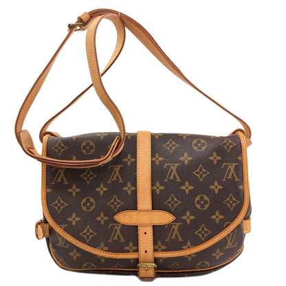 Louis Vuitton Saumur MM Shoulder Bag Monogram Canvas — view 2