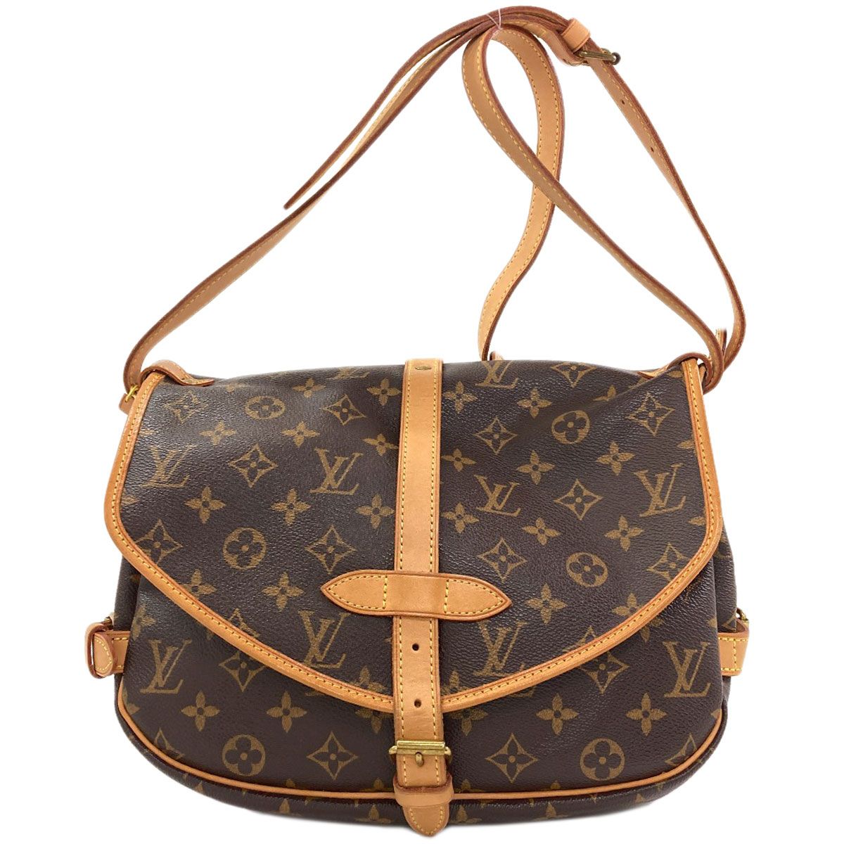 Louis Vuitton Saumur MM Shoulder Bag Monogram Canvas