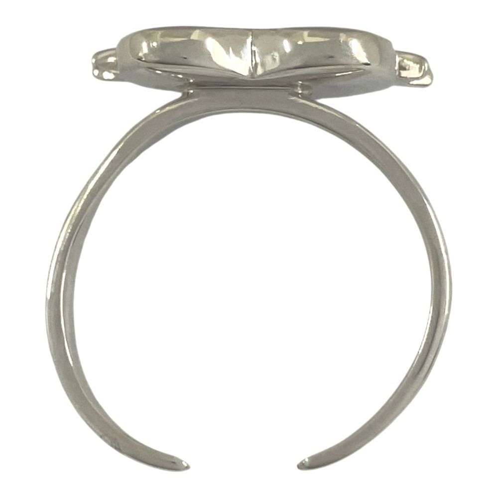 Dior Heart Ribbon Ring 925 Sterling Silver Vintage — view 4