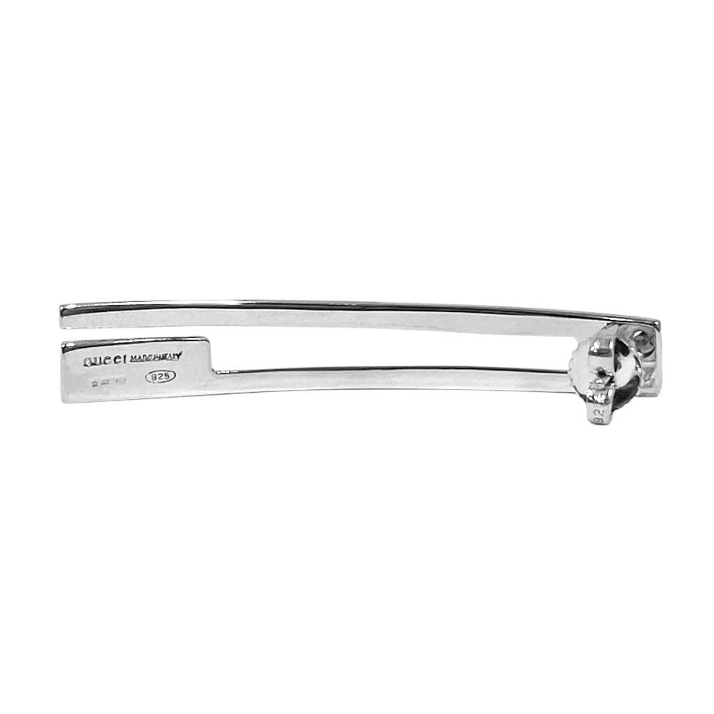 Gucci Square Logo Earrings Archive Silver — view 2
