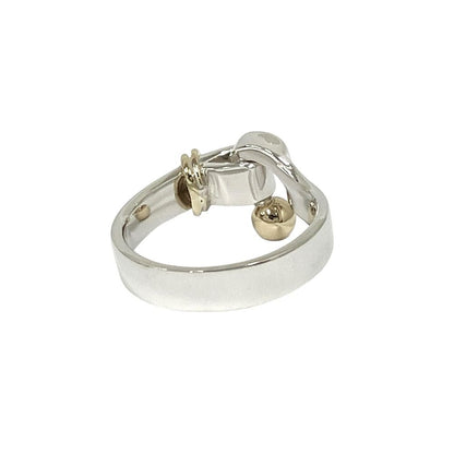 Tiffany & Co 18K Yellow Gold Hook Eye Ring No Silver — view 3