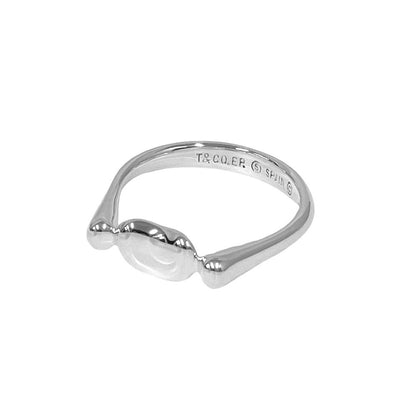 Tiffany & Co Bean Ring 925 Sterling Silver