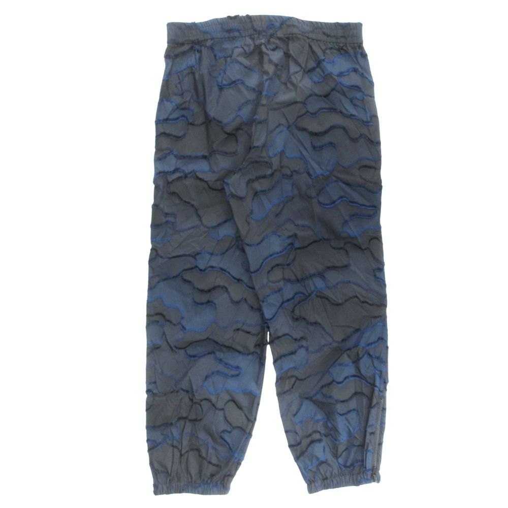 Dior Camouflage Pattern Jacquard Easy Pants Logo Charm Navy — view 2