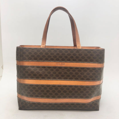 Celine Macadam Tote Bag Caramel Color Brown GH