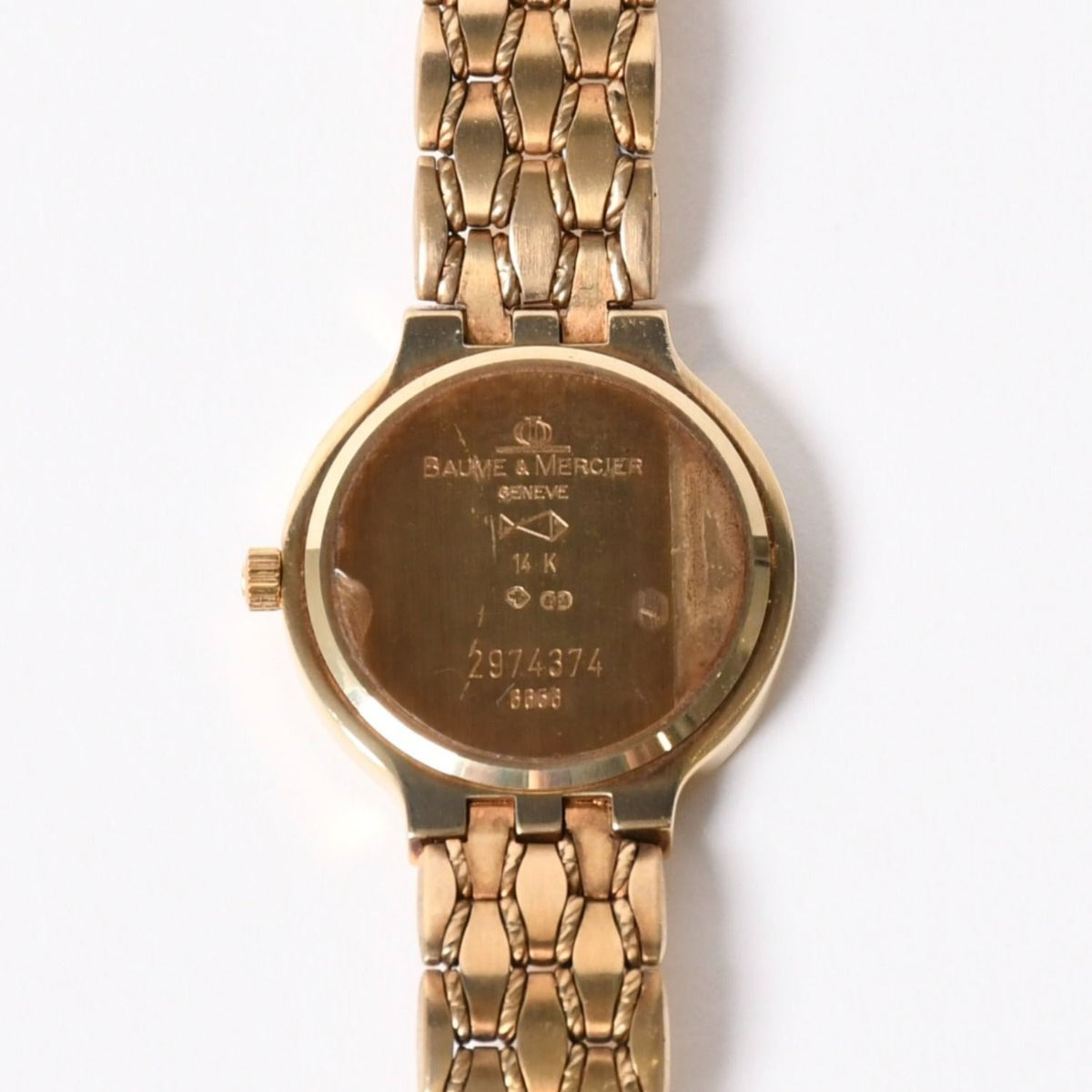 Tiffany & Co Baume & Mercier Classic Watch 14k White Dial — view 2