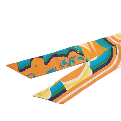 Hermes Scarf Orange — view 6