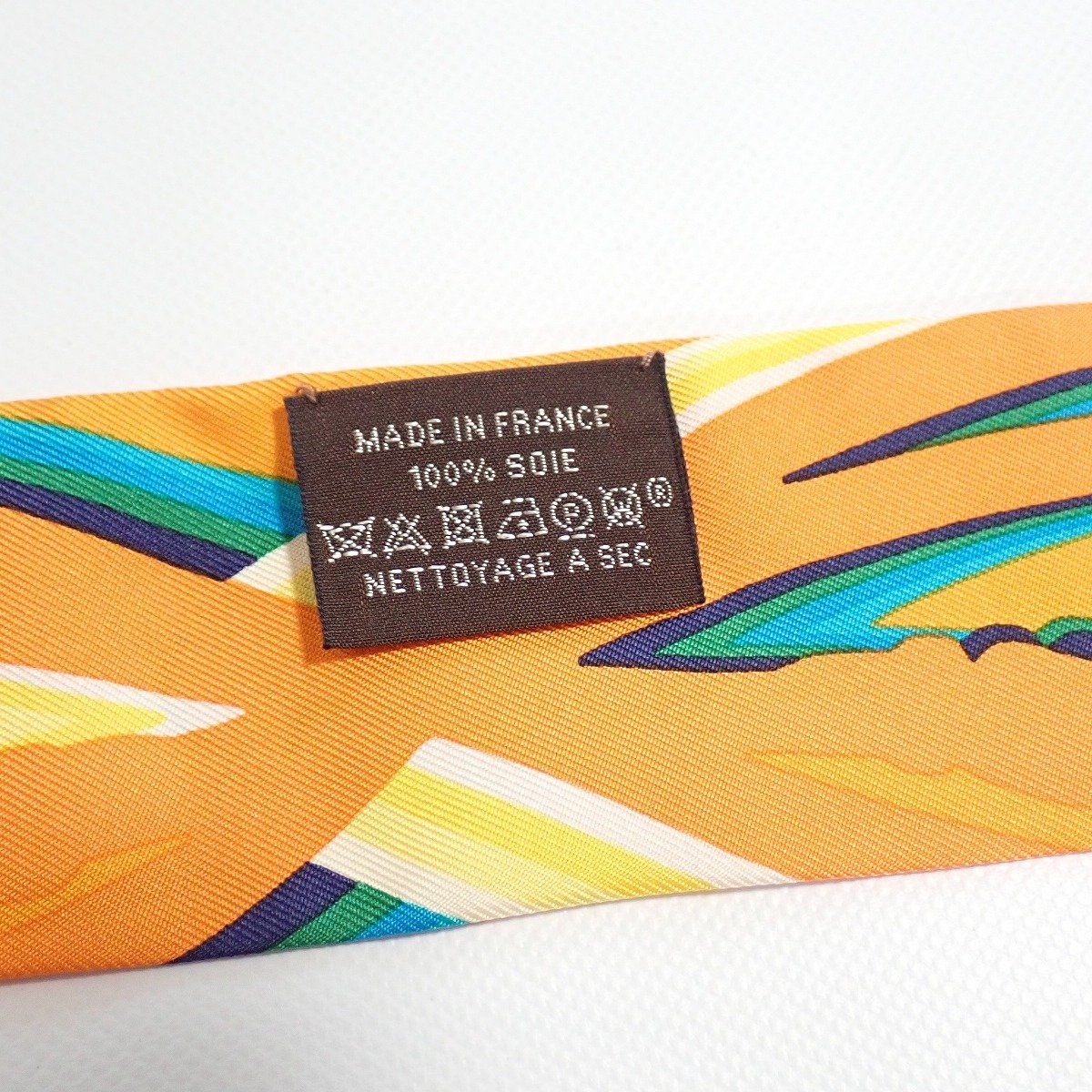 Hermes Scarf Orange — view 7