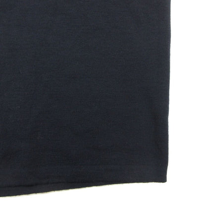 Fendi Maglia Dress Wool Knit Embroidery Neck Short Sleeve High Gauge Knee — view 5