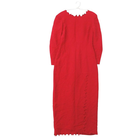 Fendi Dress Zigzag Neck Long Sleeve