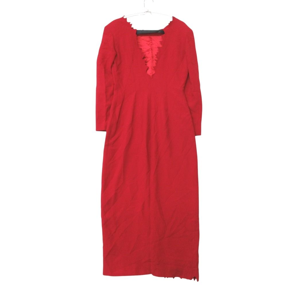 Fendi Dress Zigzag Neck Long Sleeve — view 2