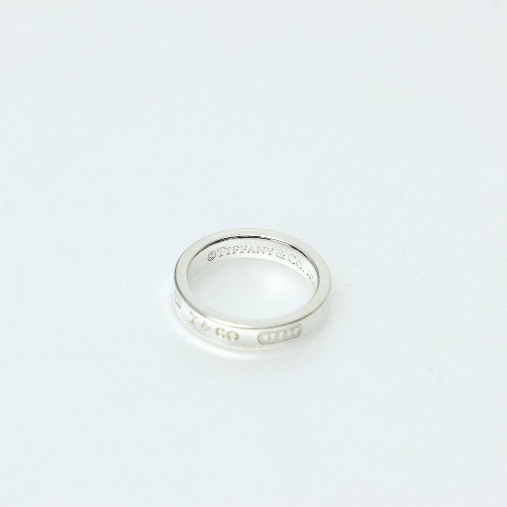 Tiffany & Co 1837 Ring Narrow 925 Sterling Silver — view 4