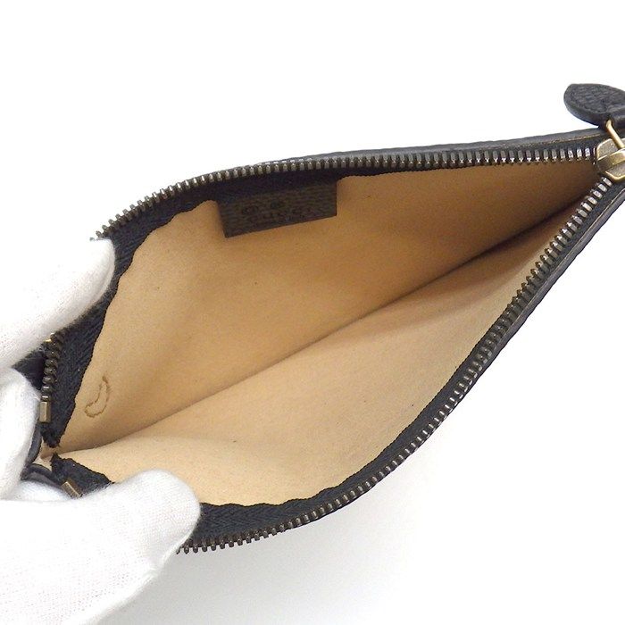 Gucci Tote Bag GG Marmont Dahlia Black Leather Gold — view 6