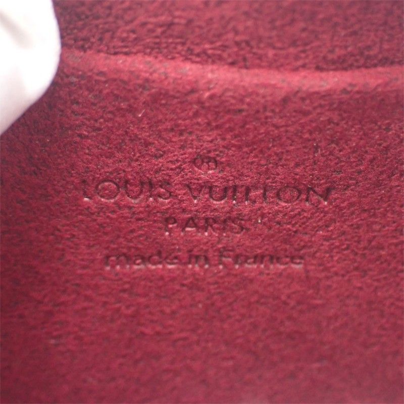 Louis Vuitton Trousse Wapiti Monogram Pouch Leather Multicolor White Blanc Gold — view 8