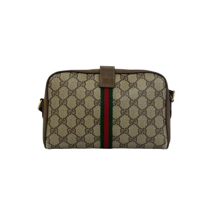 Gucci Vintage Sherry Line GG Logo Pattern Leather Mini Shoulder Bag Pochette — view 3