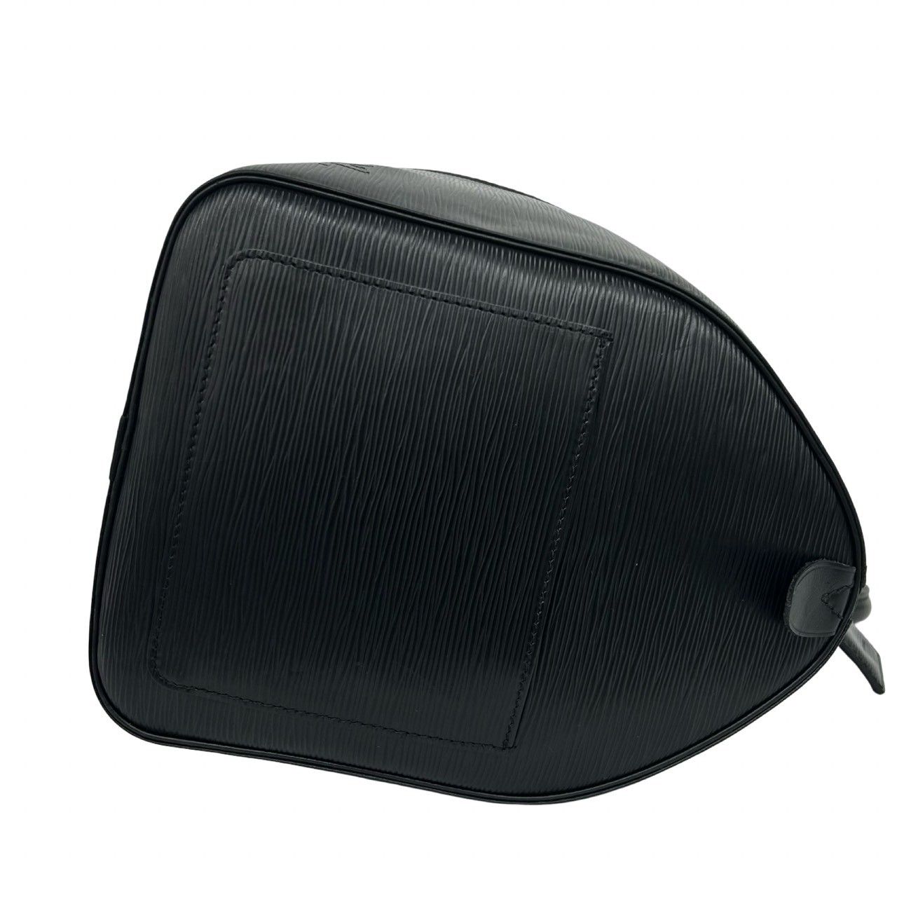 Louis Vuitton Vintage Keepall Epi Leather Boston Bag Black Noir — view 6