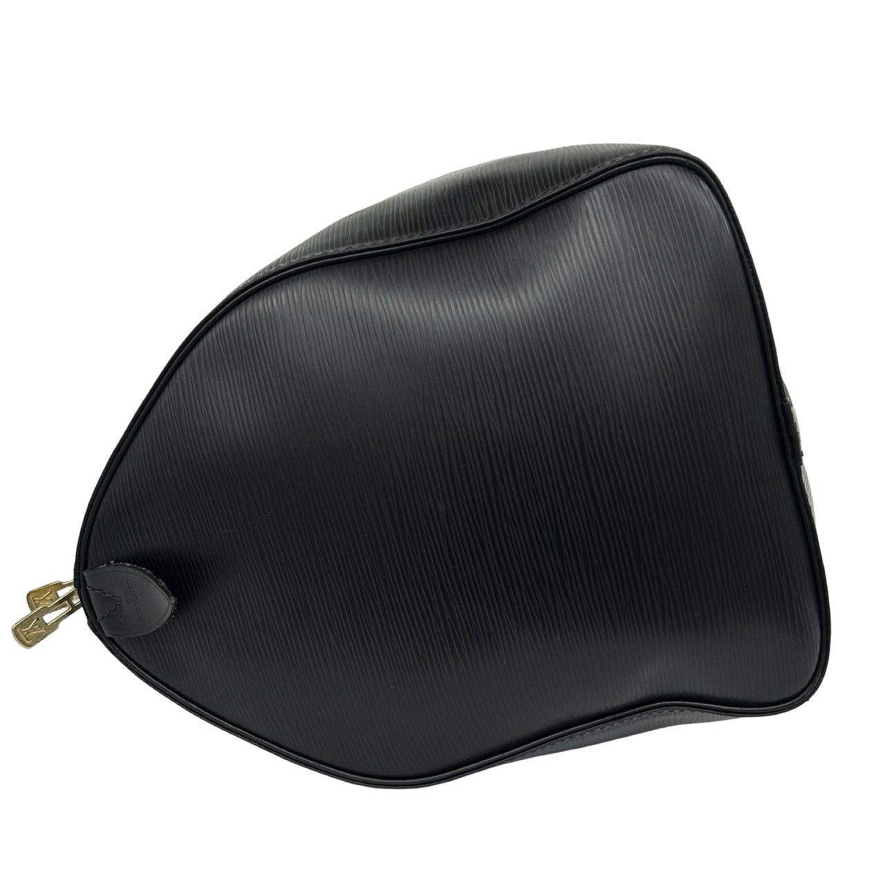 Louis Vuitton Vintage Keepall Epi Leather Boston Bag Black Noir — view 5
