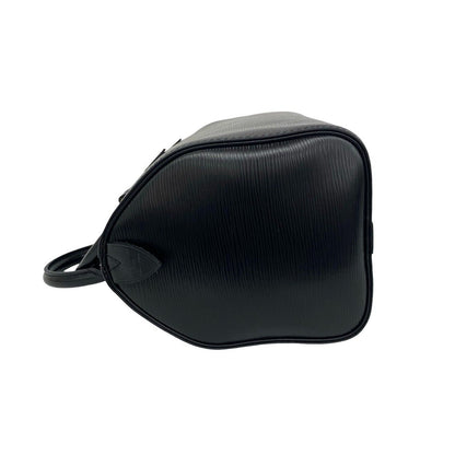 Louis Vuitton Vintage Speedy 30 Epi Leather Handle Mini Boston Bag Noir — view 5
