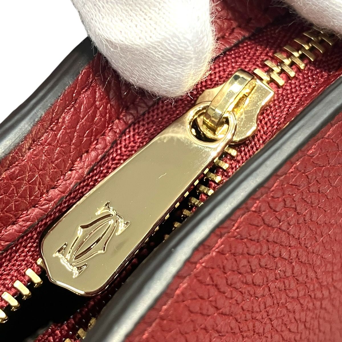 Cartier C de Cartier Pouch Second Leather — view 7