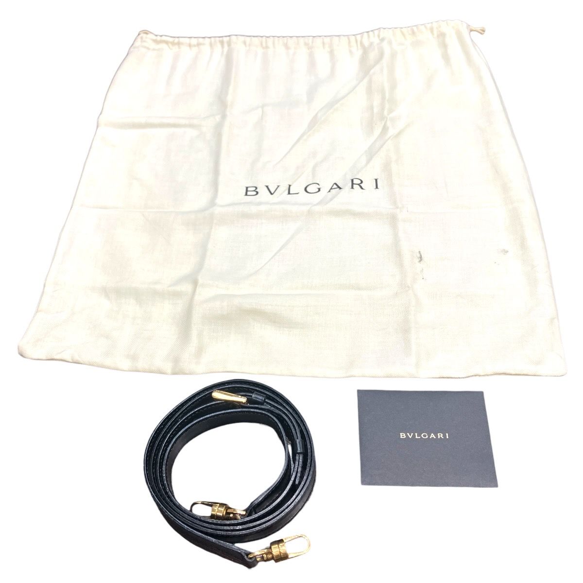 Bvlgari 2-Way Bag Handle Leather — view 5